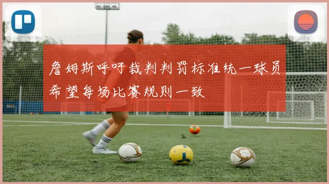 詹姆斯呼吁裁判判罚标准统一球员希望每场比赛规则一致